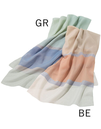 高明工房シルクコットン混シアーストール, , main