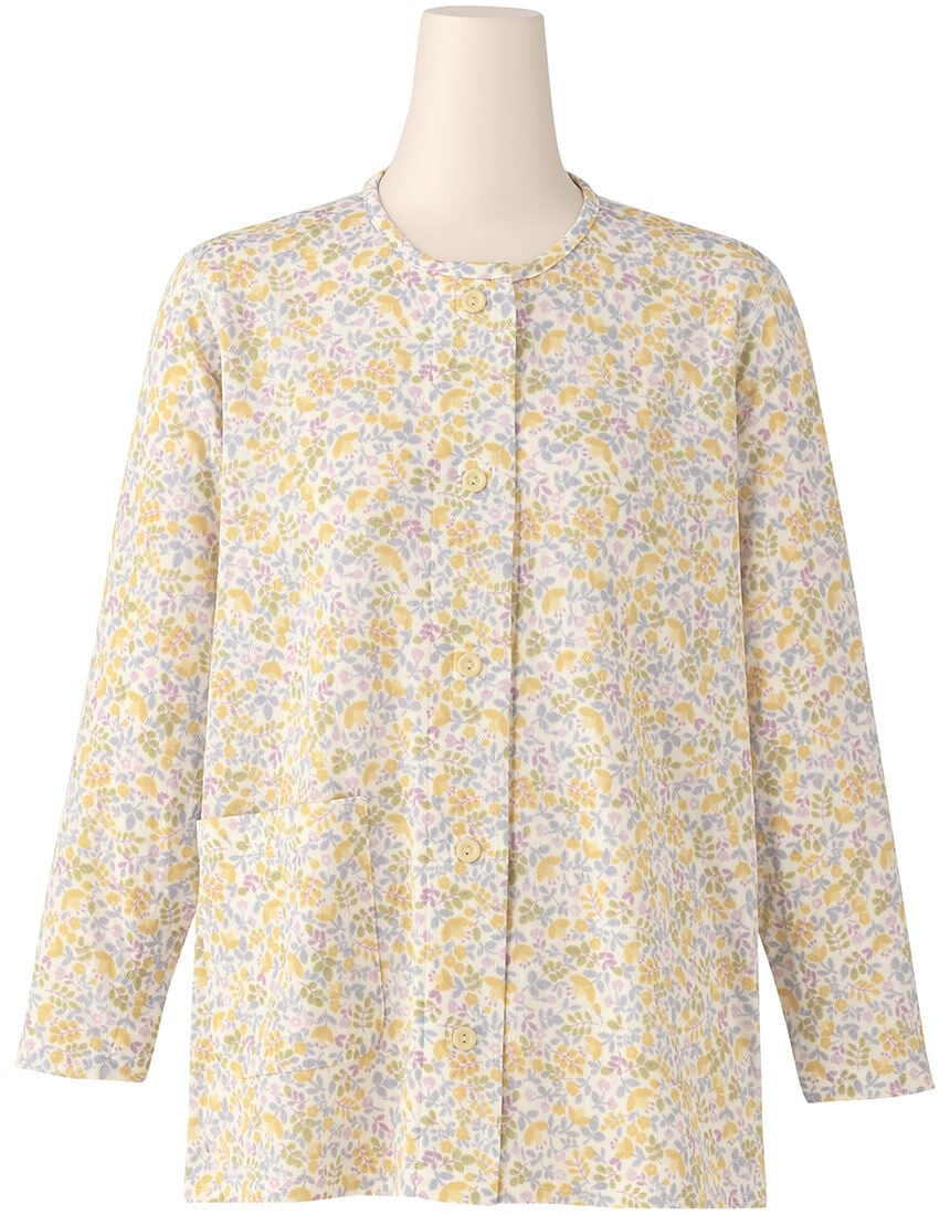 ワコール／らくラクパートナー 介護に・全開パジャマトップ【長袖