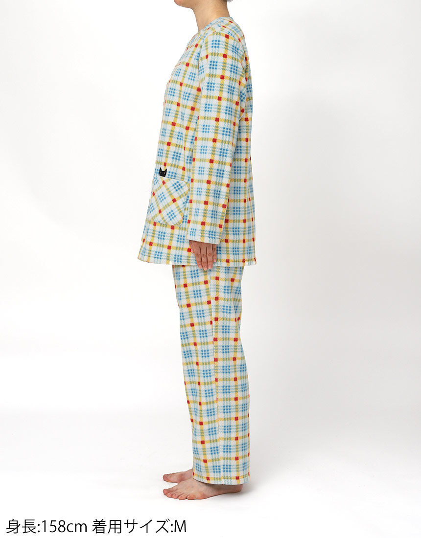 アツコマタノ とてもあたたかなマイクロフリース素材を使用 パジャマ