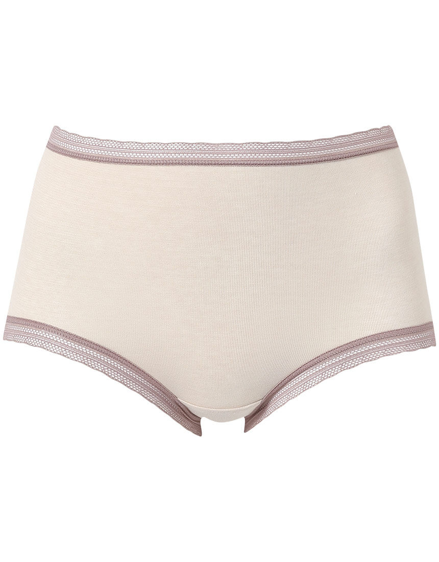 ワコール 【オーガニックコットン・ふかめ丈】ディアヒップ ショーツ