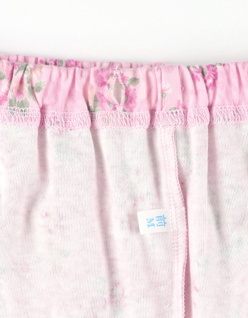 ウイング／スリープ 【綿100％】レトロミニブーケ柄 パジャマ