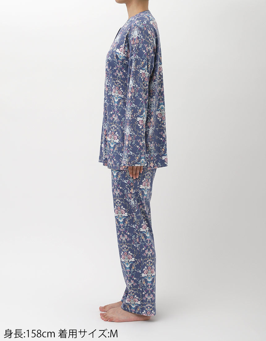 ワコール_リラックス＆スリープ ミントン パジャマ NDX541｜ワコール  
