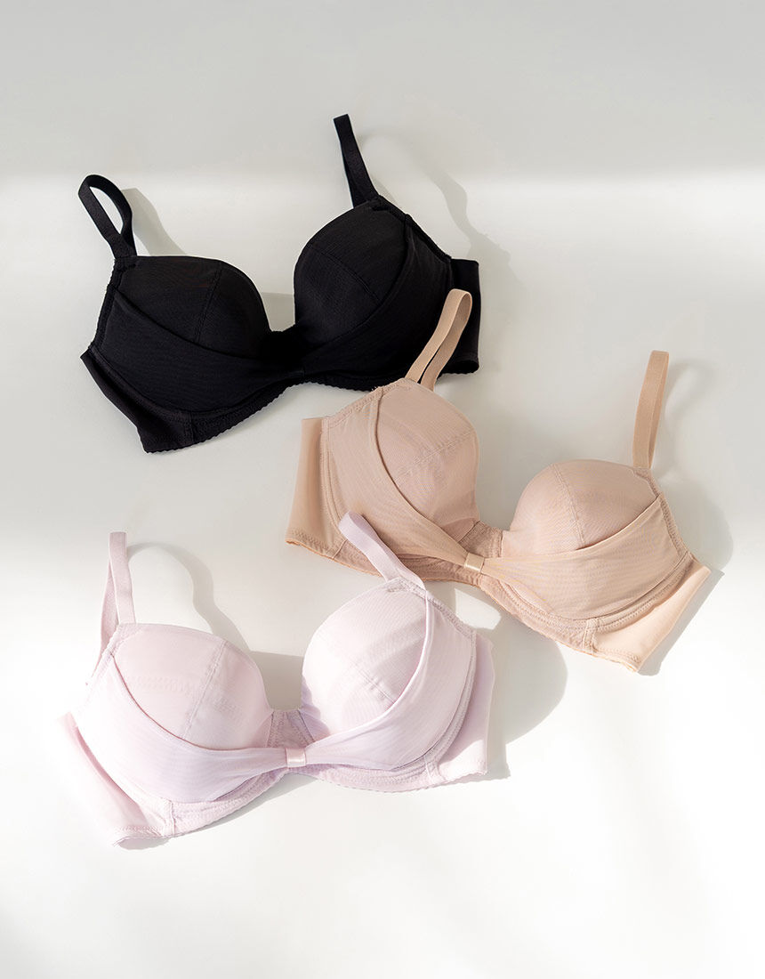 ワコール　授乳ブラ　リボンブラ　パットなし　G70 ワコール_マタニティ かんたん授乳／脇から支える【リボンブラ −産後