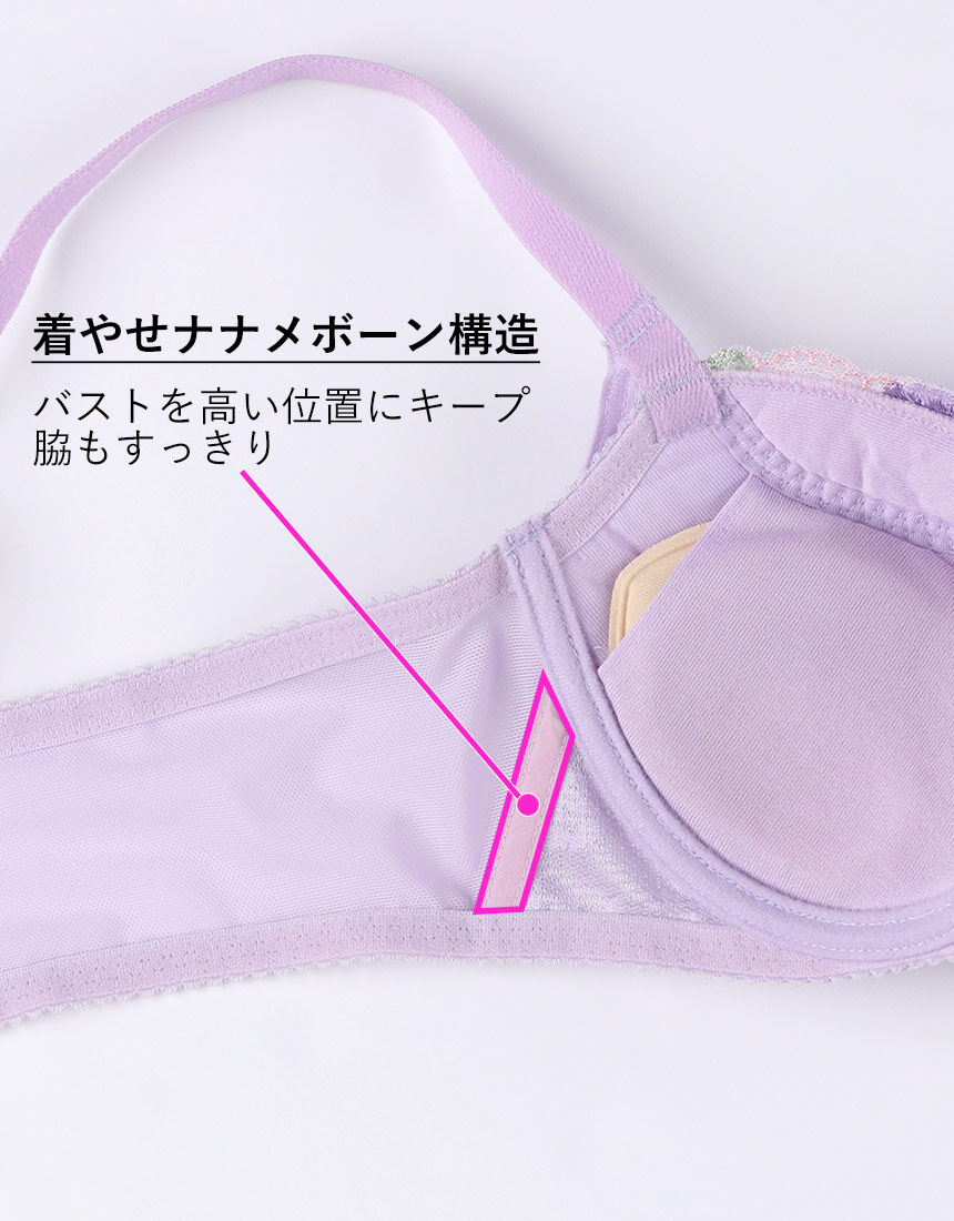 ワコール 寄せ上げブラ 3／4カップブラ BED021｜ワコール直営
