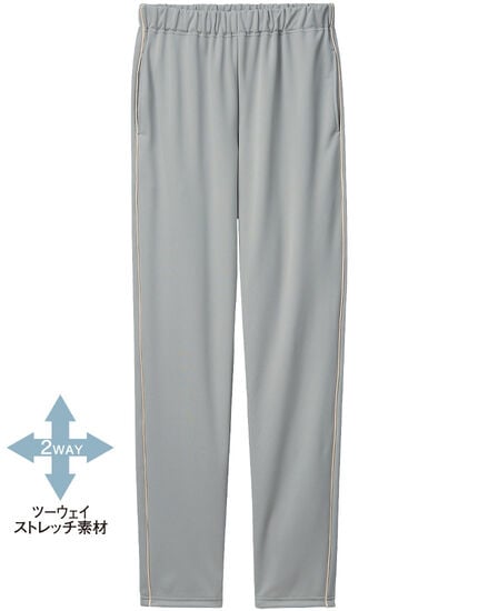 ウォーキングストレッチテーパードパンツ, , main