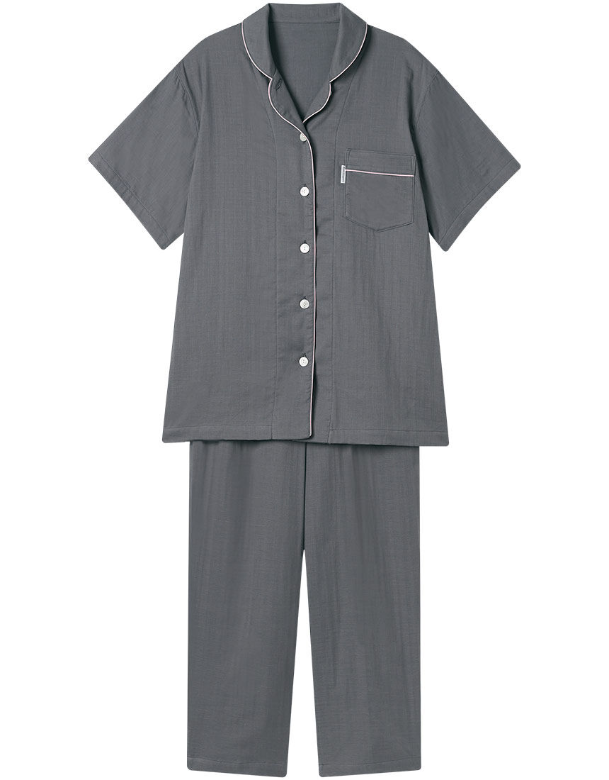 新品タグ付き ワコール 睡眠科学 ルームウェア パジャマ サテン M 高級 BR ワコール/睡眠科学】シルク100%サテン レディスパジャマ(Mサイズ/KO