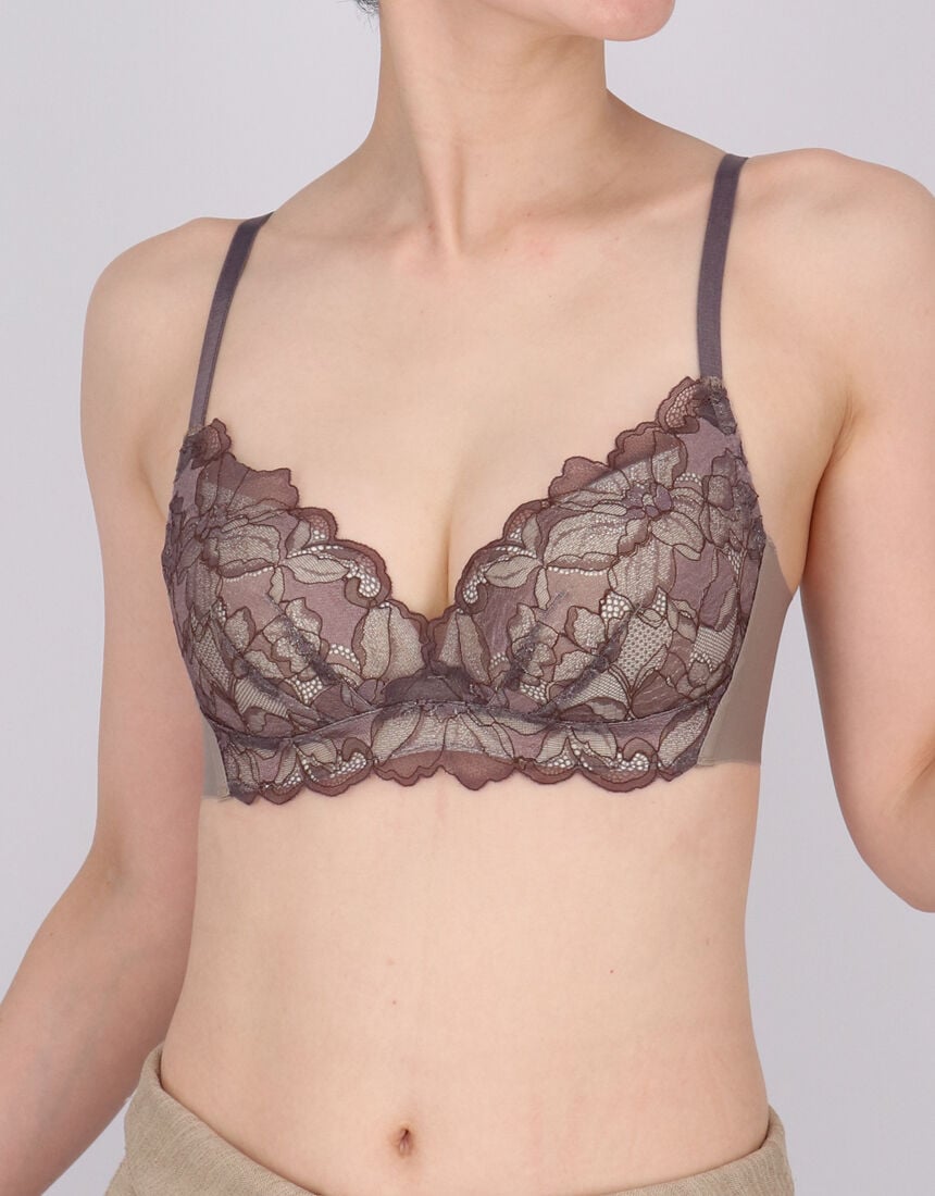 ３／４カップブラ（ノンワイヤーブラ）, , hi-res