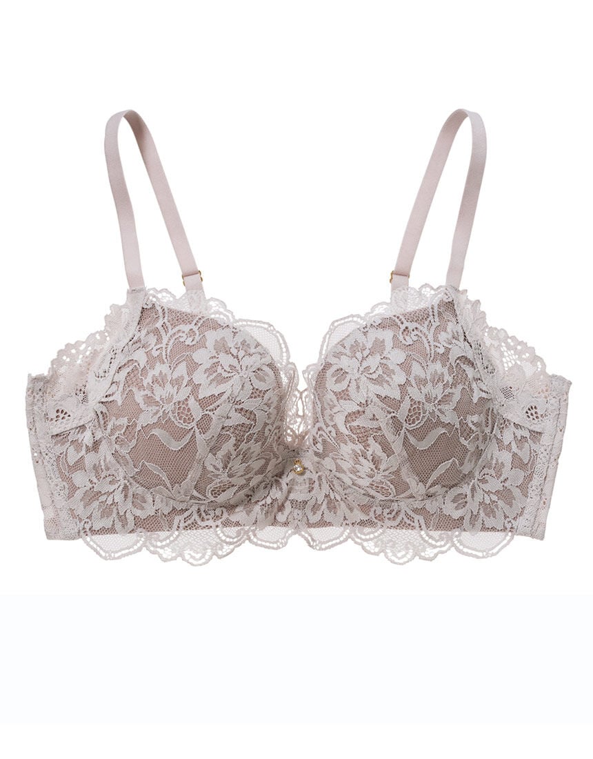 【ノンワイヤー】カップを透かしてレースの柄が引き立つ。いつでもジャストノンワイヤーブラコンフォートC ノンワイヤーブラ 【ノンワイヤー】カップを透かしてレースの柄が引き立つ。いつでもジャストノンワイヤーブラコンフォートC ノンワイヤーブラ