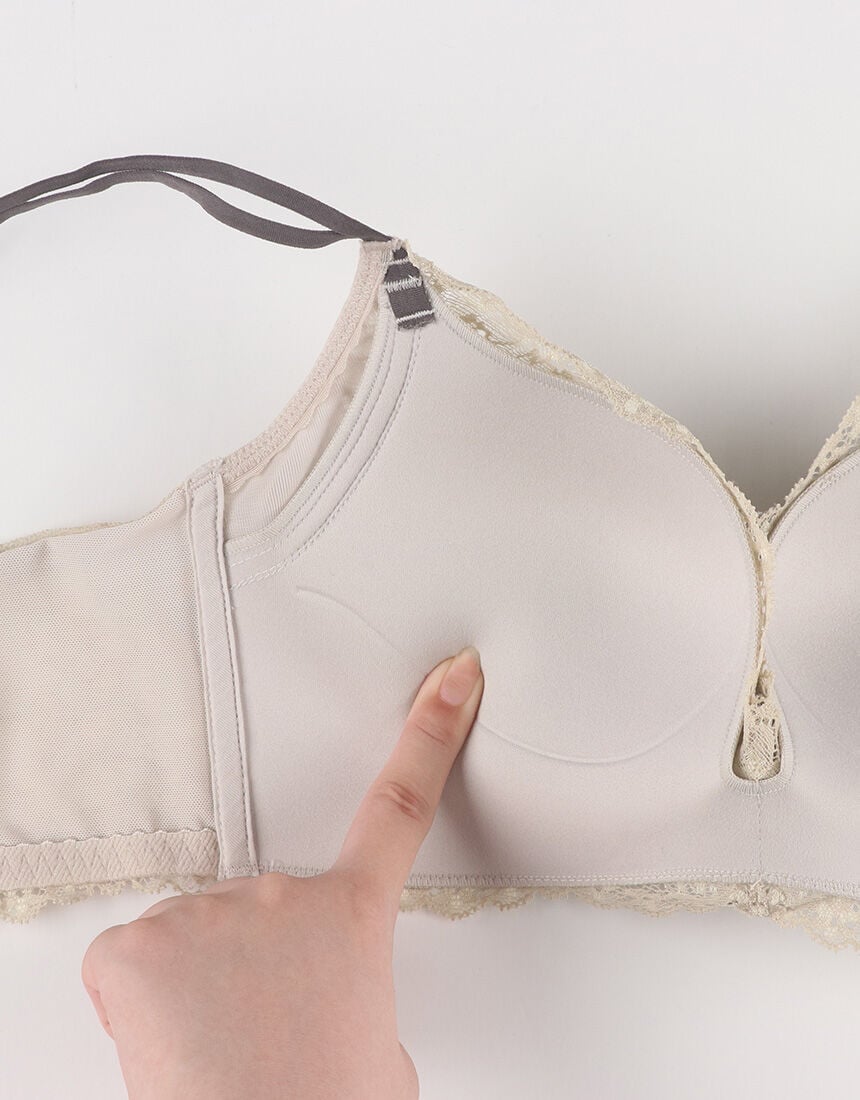 ３／４カップブラ（ノンワイヤーブラ）, , hi-res