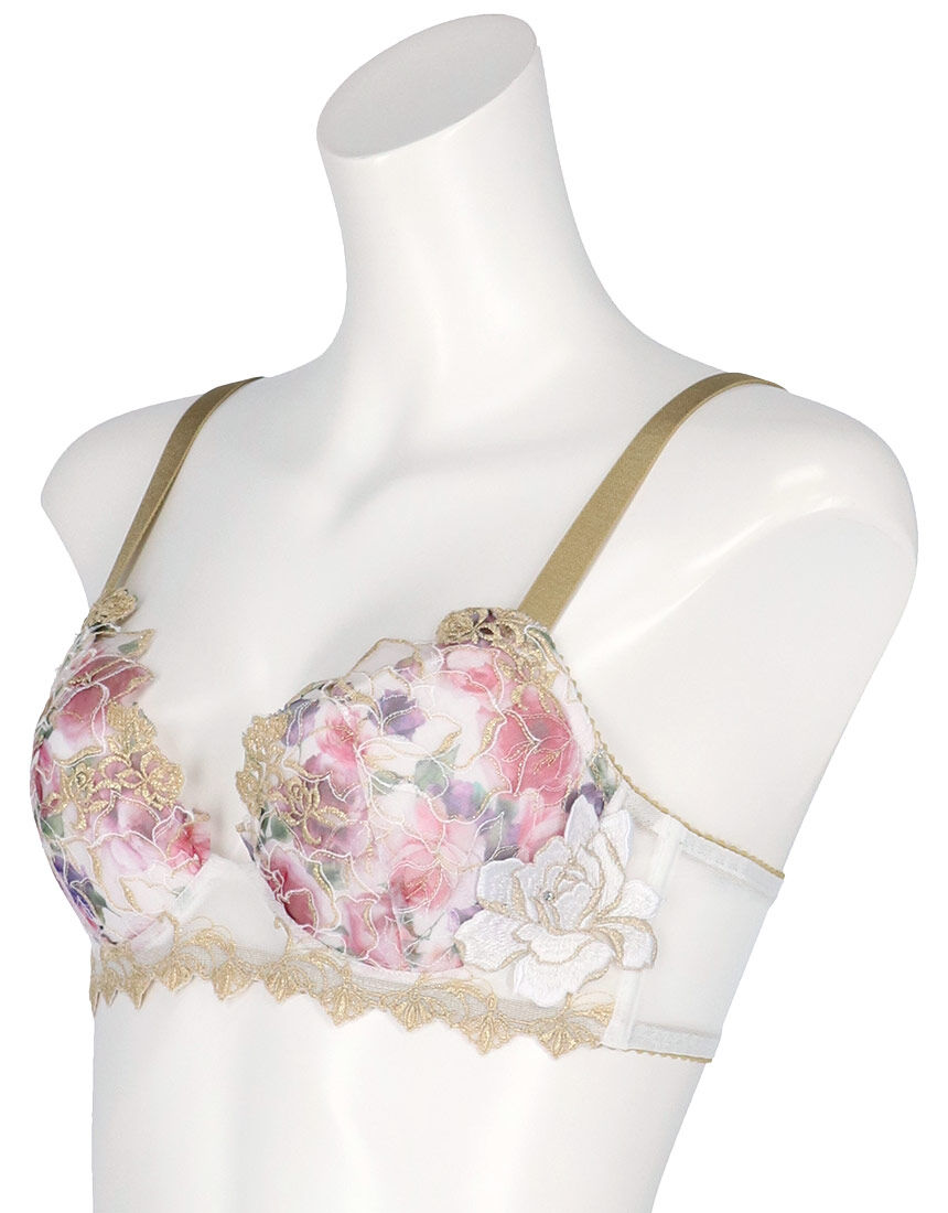 サルート しっかり盛れる×脇高ですっきり【Real Up Bra
