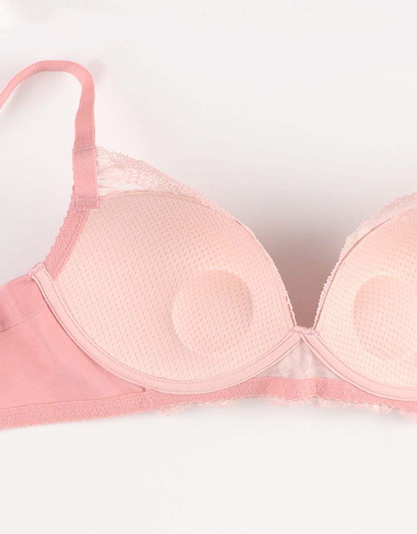 3/4カップブラ(ノンワイヤーブラ), , hi-res