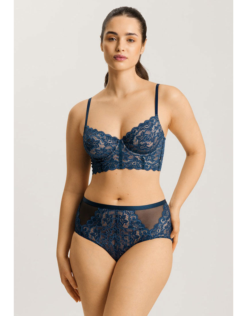 ハンロ（HANRO）/ブラジャー（ＵＩＨ０４３） ハンロ 総レース ブラジャー UIH043｜ワコール直営の公式下着通販