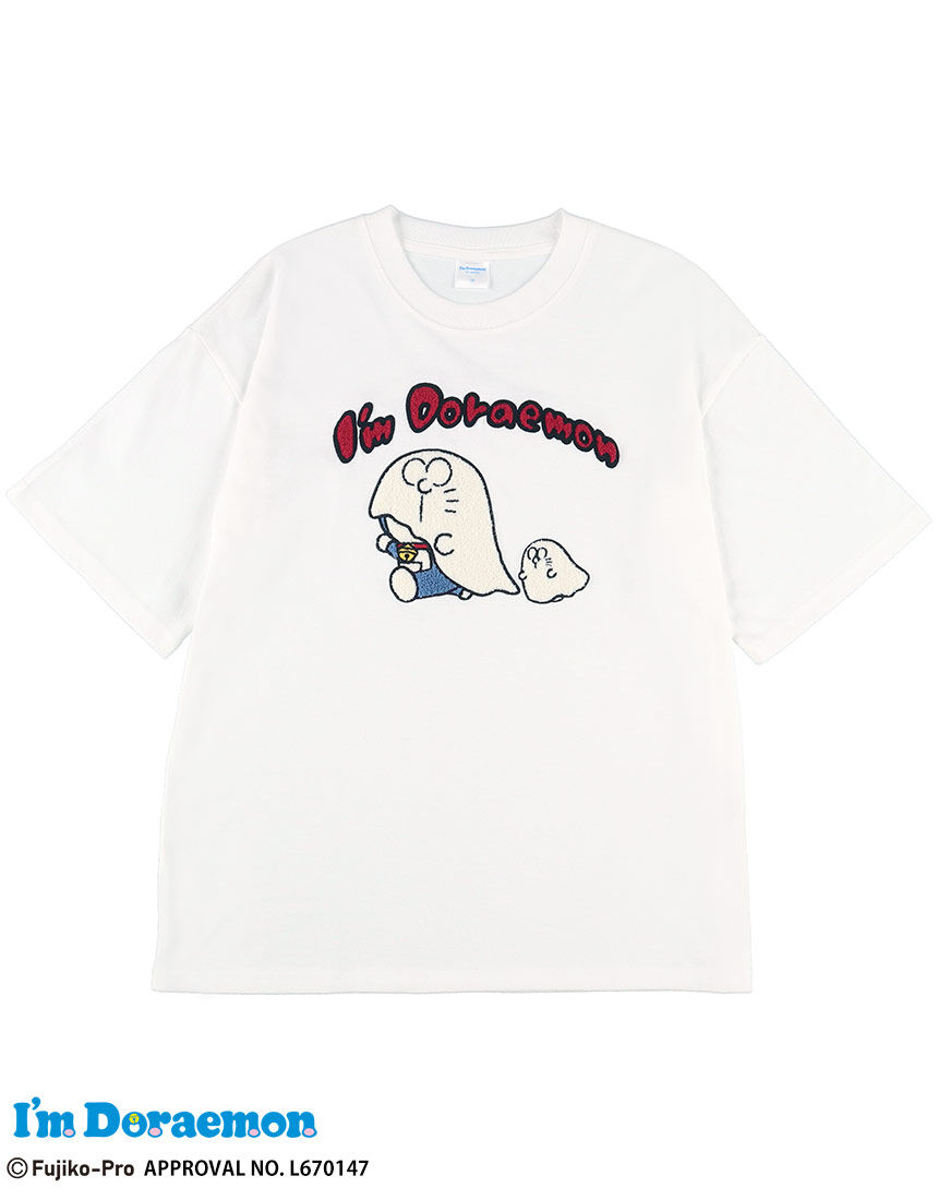 Lingè Noël ランジェノエル ドラえもん サガラ刺繍Tシャツ Tシャツ