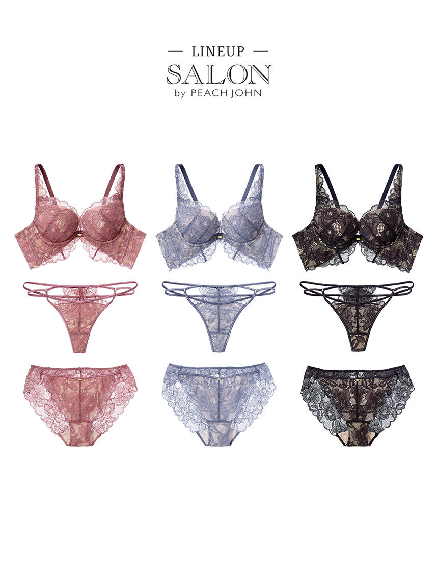 SALON by PEACH JOHN 【盛りブラ】グラマラスな谷間に。華やかなローズ