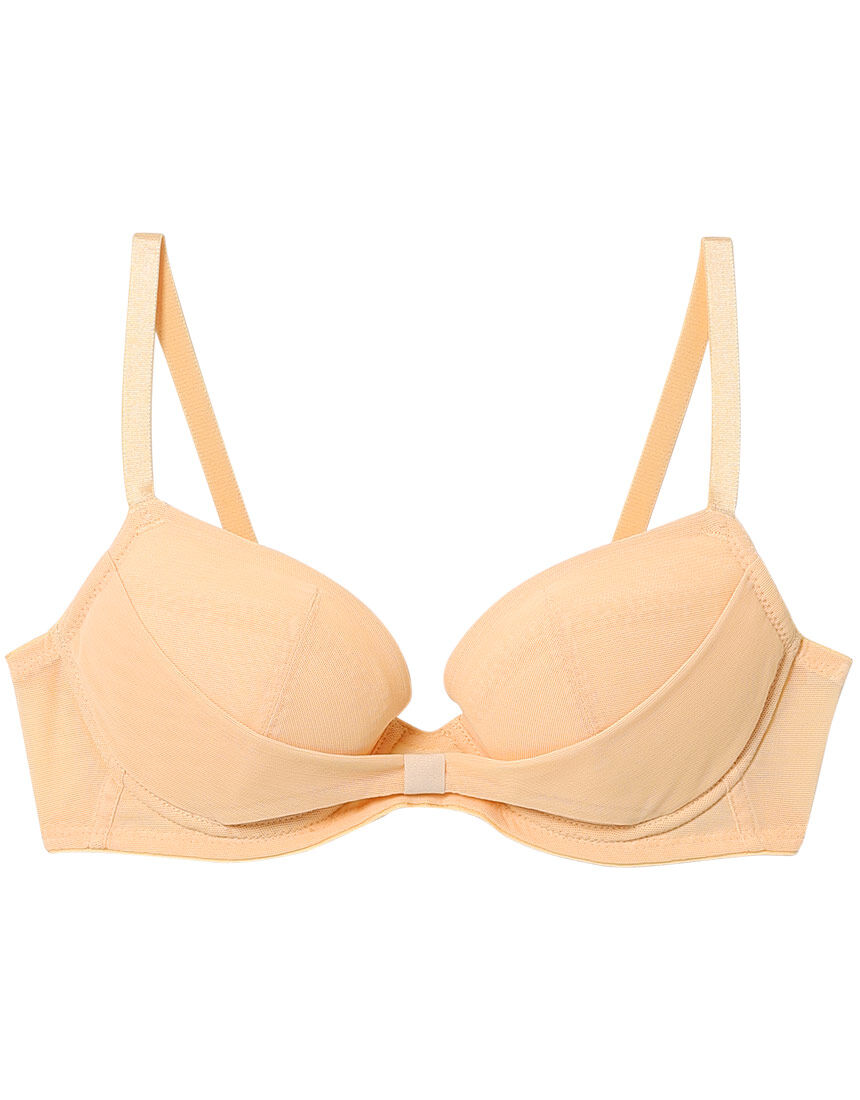 ウンナナクール リボンブラ 胸もとフィットながもち〜動いても、キレイ