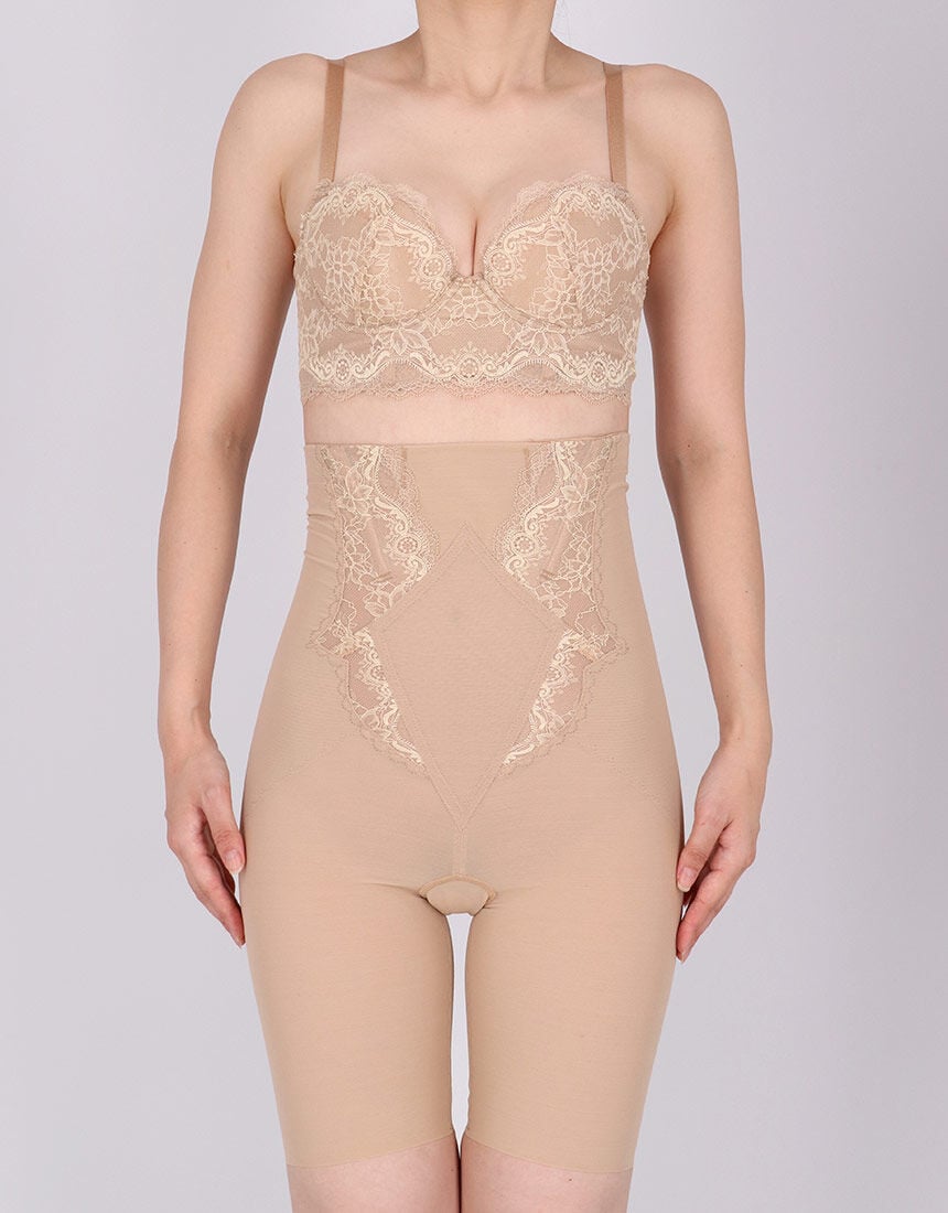 ワコール 高補整ミドリフ丈ブラ 3／4カップブラ BQB400｜ワコール