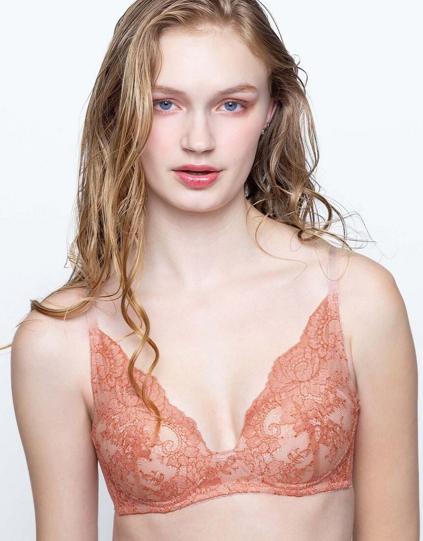 ３／４カップブラ（ノンワイヤーブラ）, , hi-res