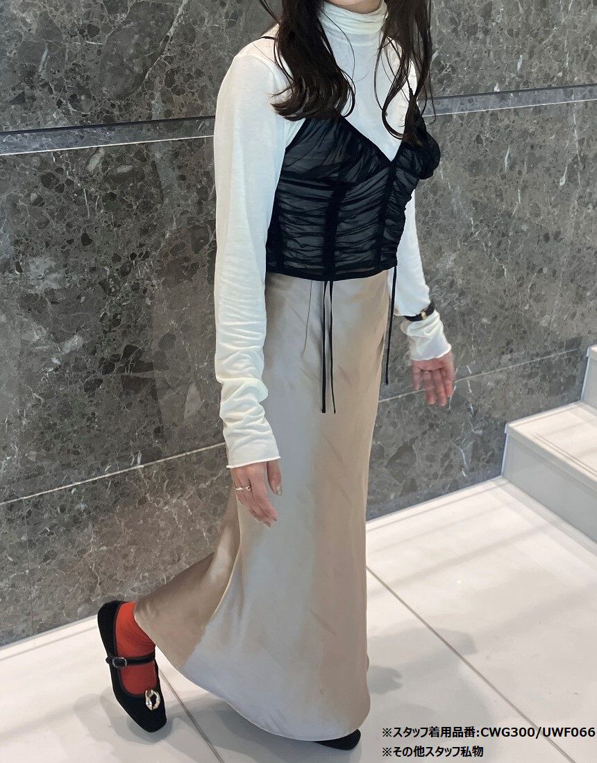 アンフィ あたたかく、やさしい肌ざわり ハイネック トップス（長袖