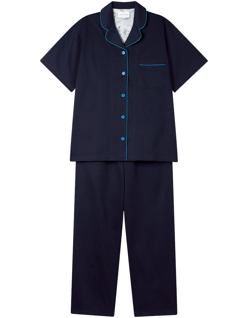 【綿混】半袖パジャマ MADE WITH LIBERTY FABRIC パジャマ 【綿混】半袖パジャマ MADE WITH LIBERTY FABRIC パジャマ
