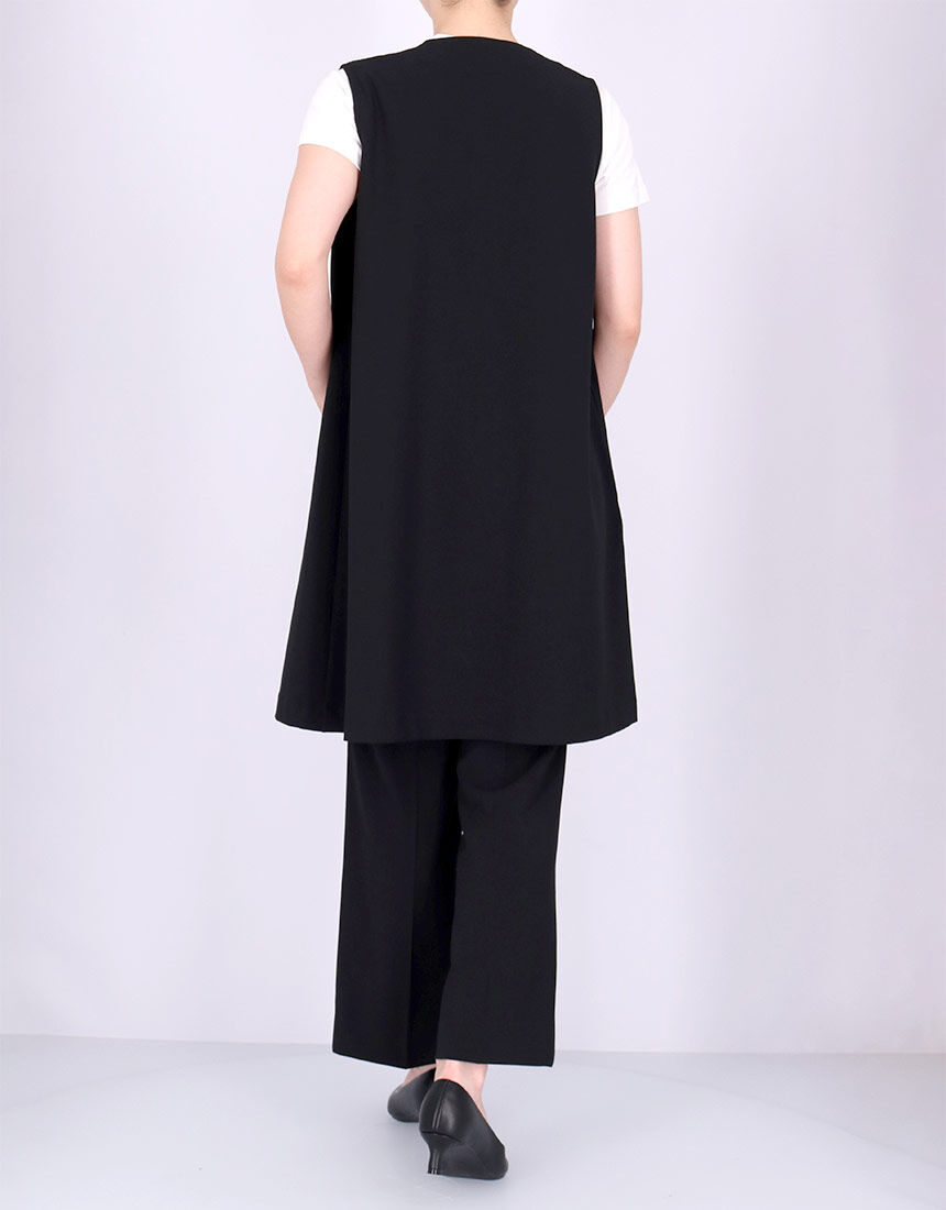 ワコール_カルソン 【UVカット】体型カバー ロングジレ アウター