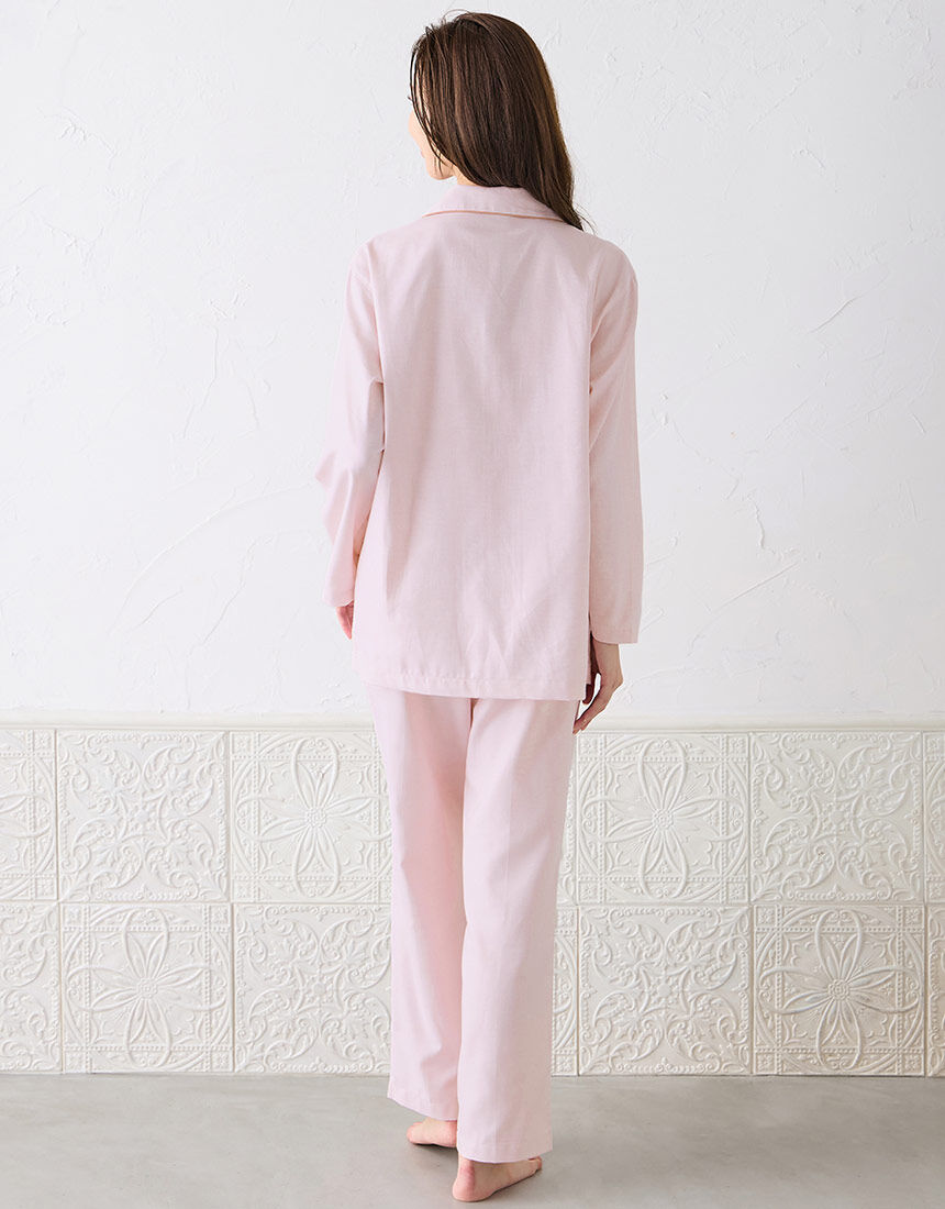 ワコール／睡眠科学 【綿100％】光沢感とハリ感が特徴の布帛素材を