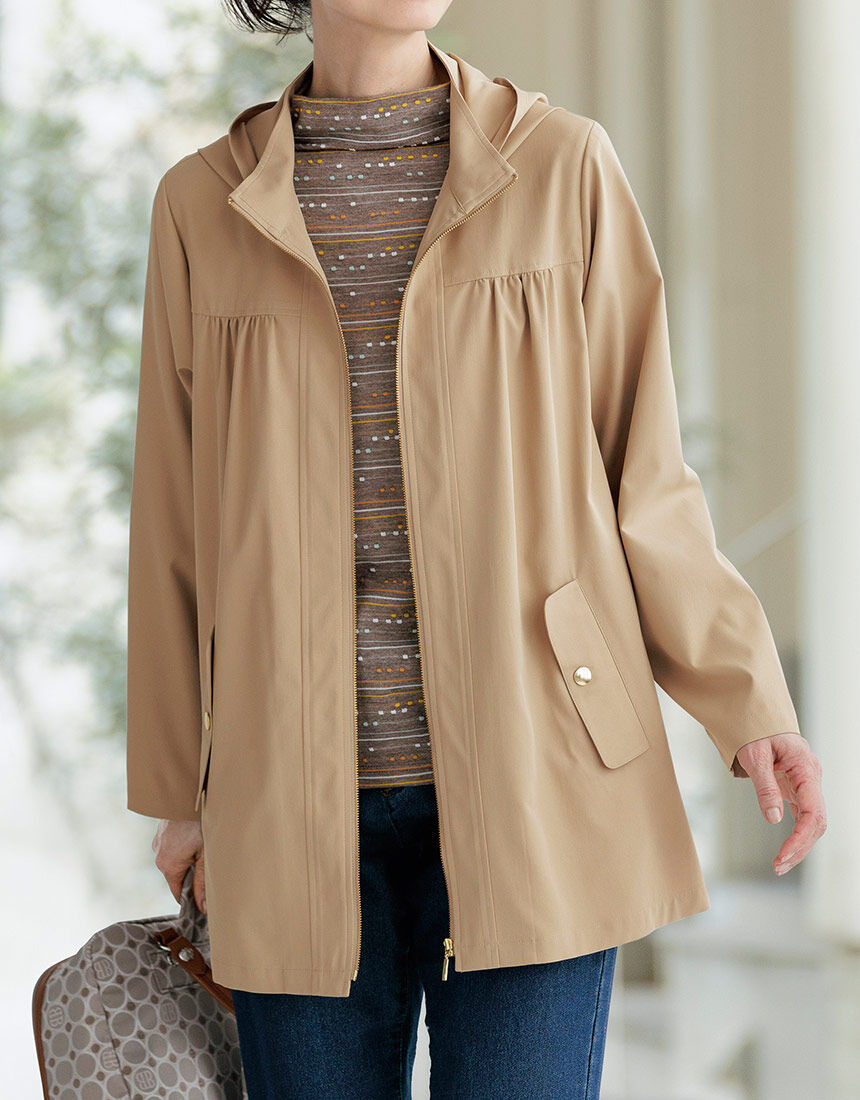 ワコール／ラブボディ 撥水デザインパーカ QJA305｜ワコール直営の公式