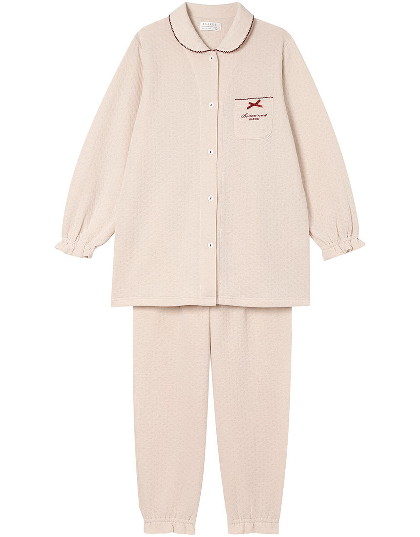 Lingè Noël ランジェノエル 接結ムジ パジャマ NZL617｜ワコール直営の