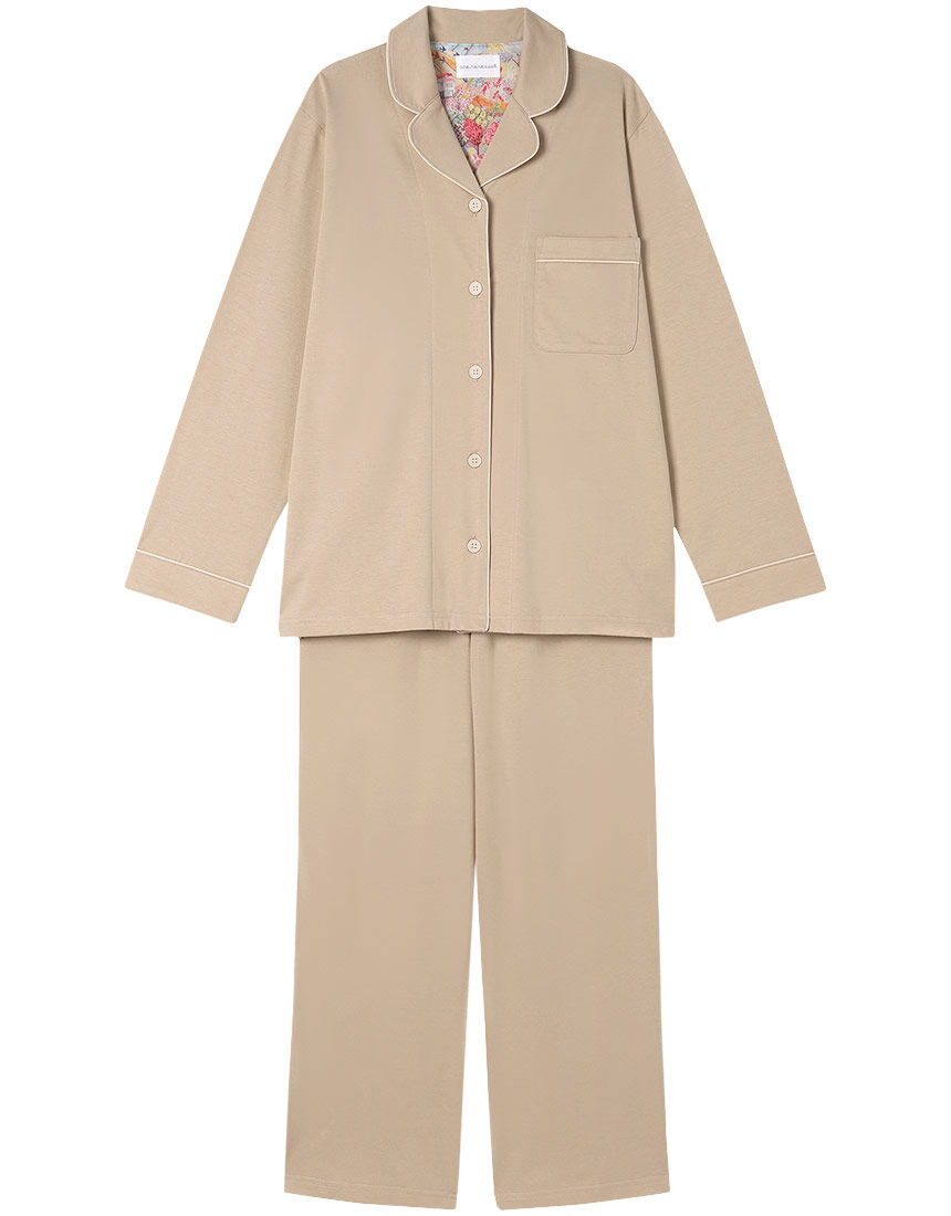 【綿100%】60/2なめらか天竺パジャマ MADE WITH LIBERTY FABRIC パジャマ 【綿100%】60/2なめらか天竺パジャマ MADE WITH LIBERTY FABRIC パジャマ