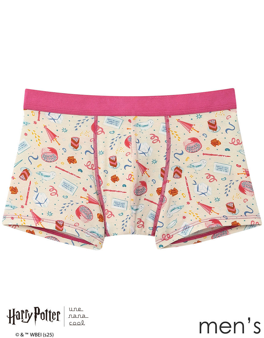 【海外限定・即完売注意】シナワールド×CRG☆ 3PACKS ボクサーパンツ ウンナナクール Harry Potter × une nana cool