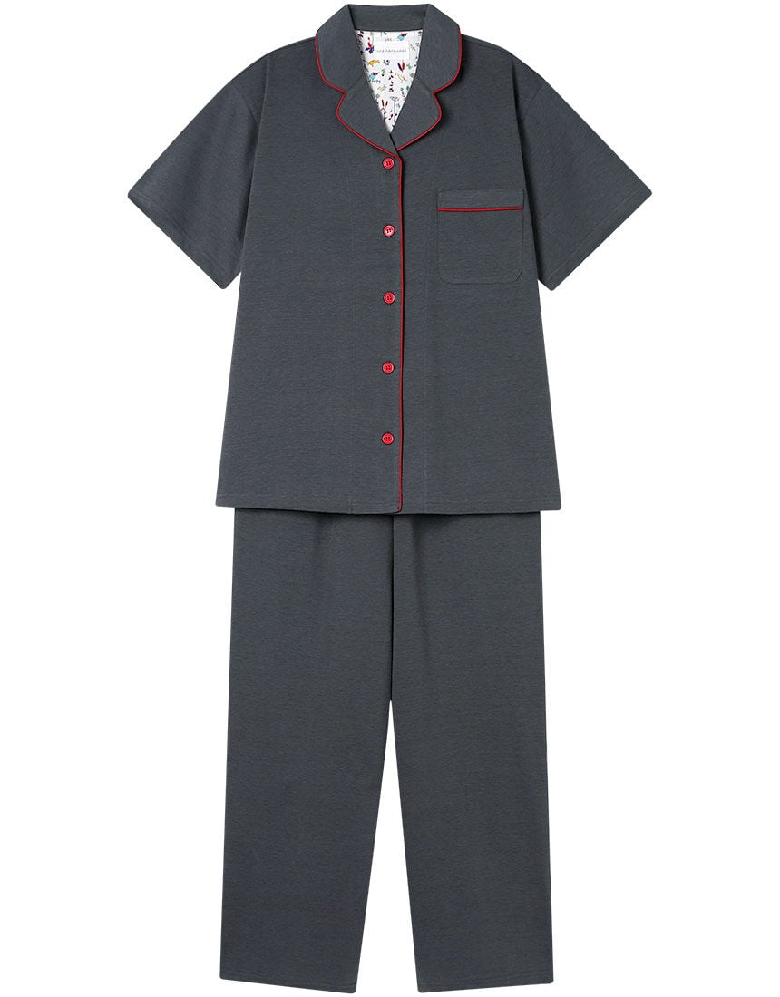 ウンナナクール 【綿混】アルティメットエアー天竺半袖パジャマ