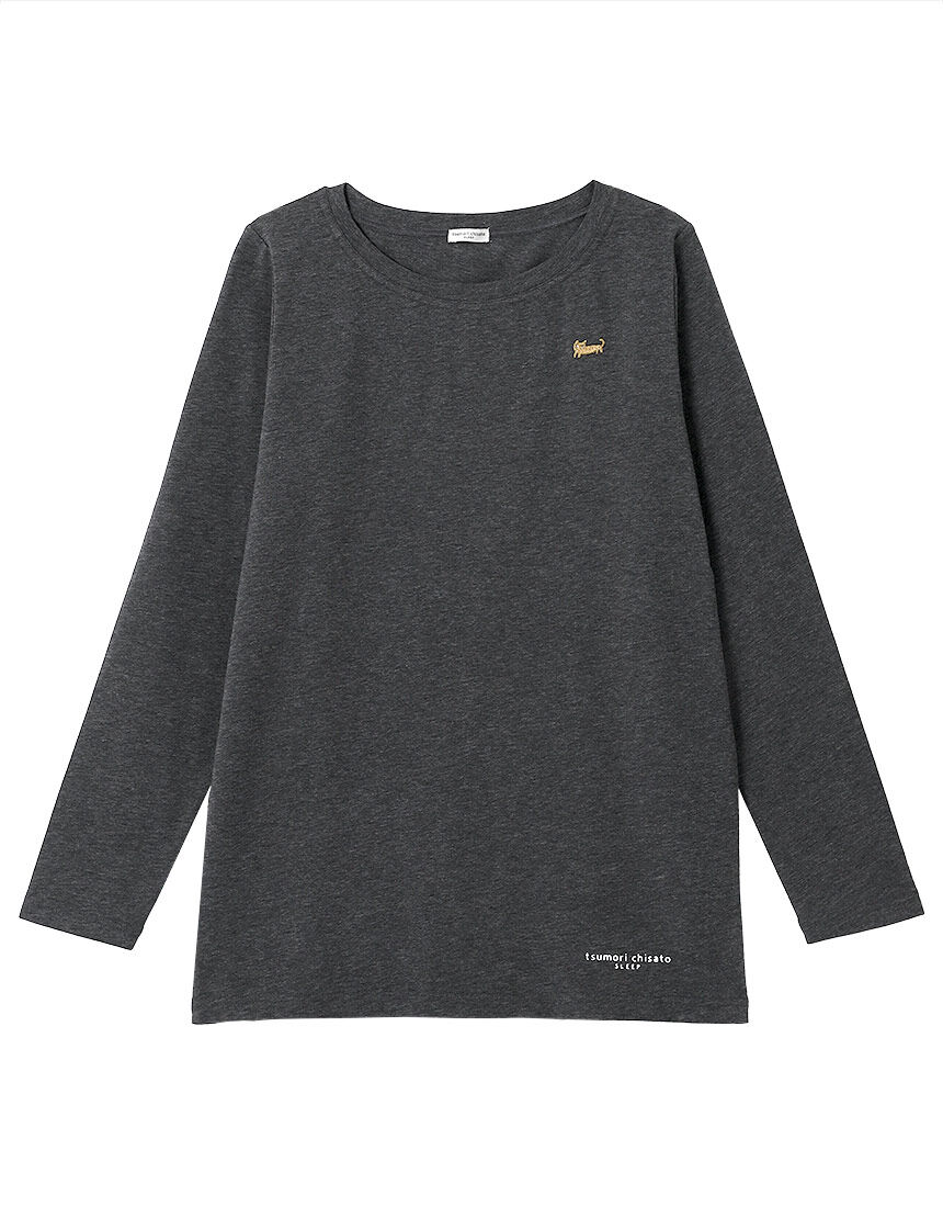 ワコール　ツモリチサトsleep トップス　長袖Tシャツ　不思議の国　M ワコール ツモリチサトsleep トップス 長袖Tシャツ 不思議の国 M