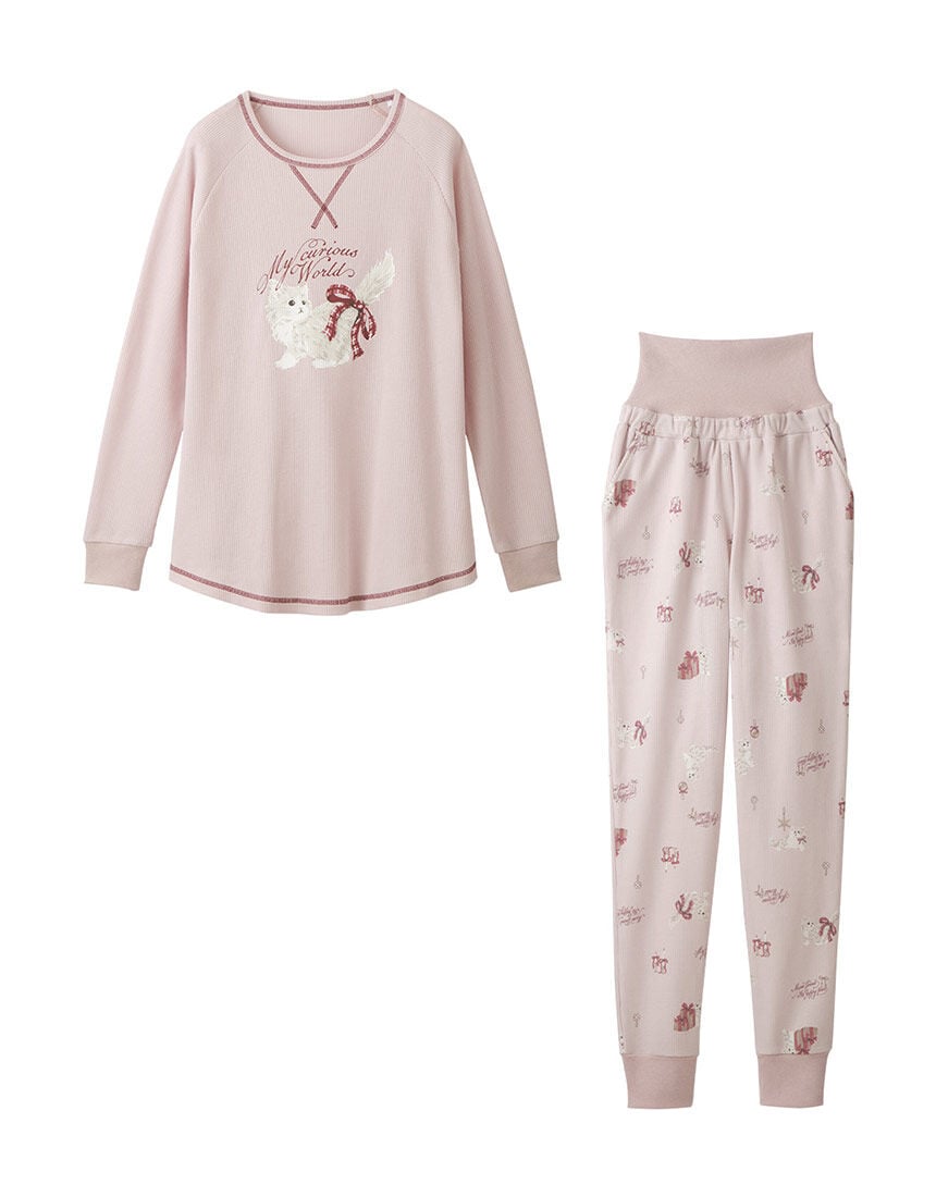 PEACH JOHN 腹巻き付きで温活にも。肌ざわり良くコスパ抜群のワッフル