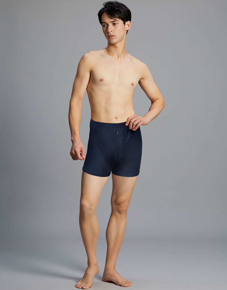 ブロス バイ ワコールメン 【ドット柄】なめらかな肌ざわり☆光沢の