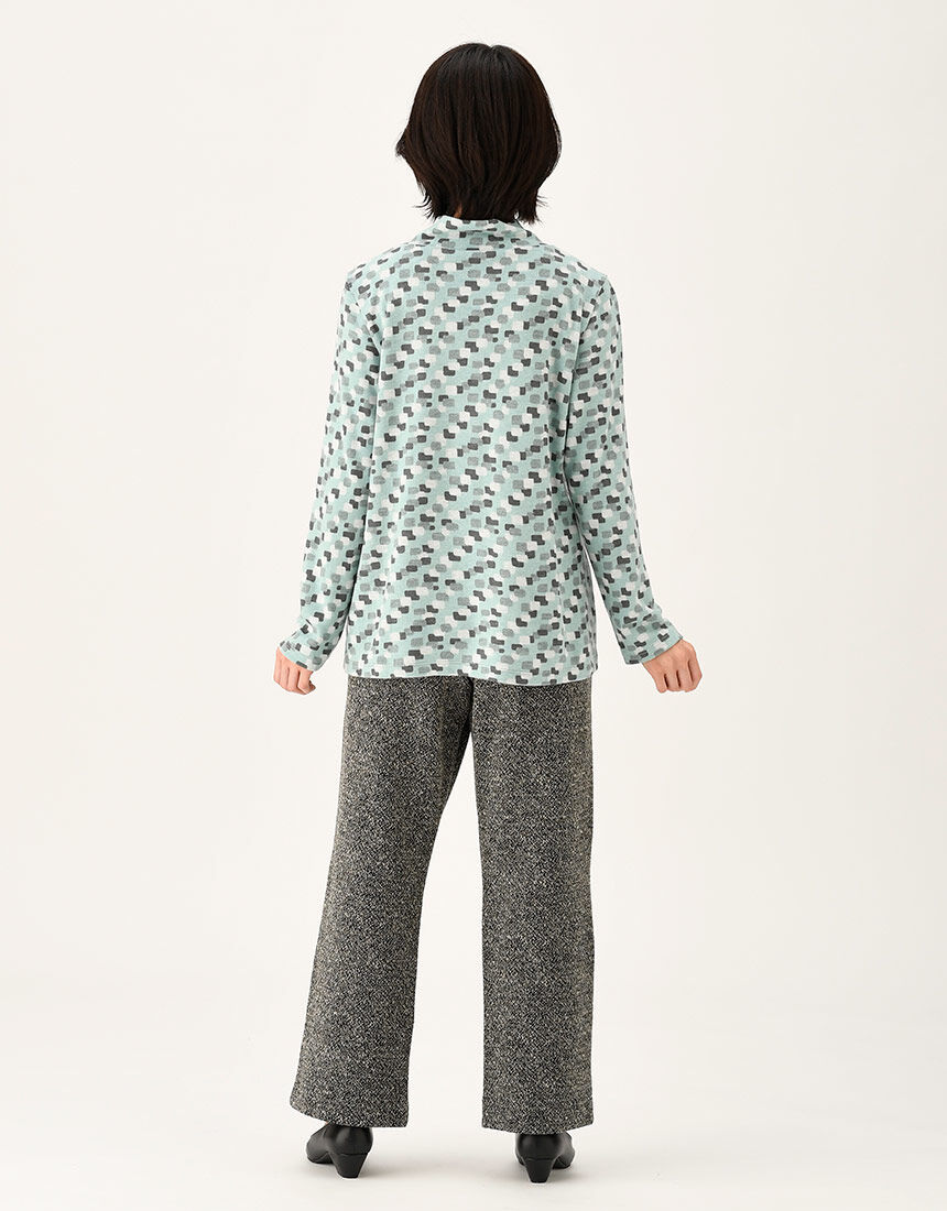 ワコール／らくラクパートナー ツィード調ジャカードカルソン