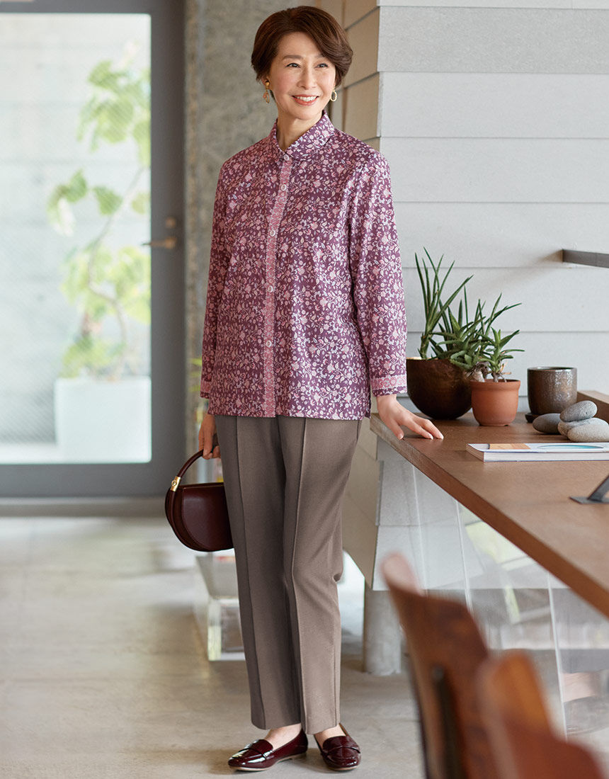 ワコール／らくラクパートナー 上品な印象の定番カルソン【ストレート