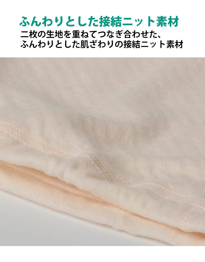 ワコール／らくラクパートナー 接結ニット素材（はきこみ丈深め