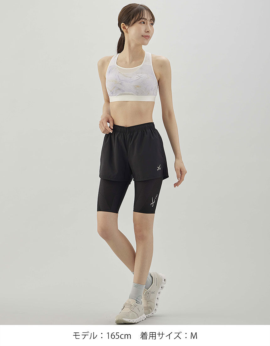 CW－X クール｜ハーフ｜下半身サポート｜マラソン・球技など