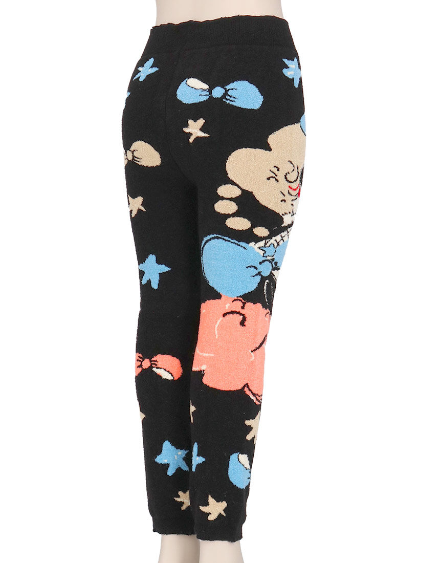 ツモリチサトスリープ 肌あたりがソフトで、伸びのあるニット ボトムス