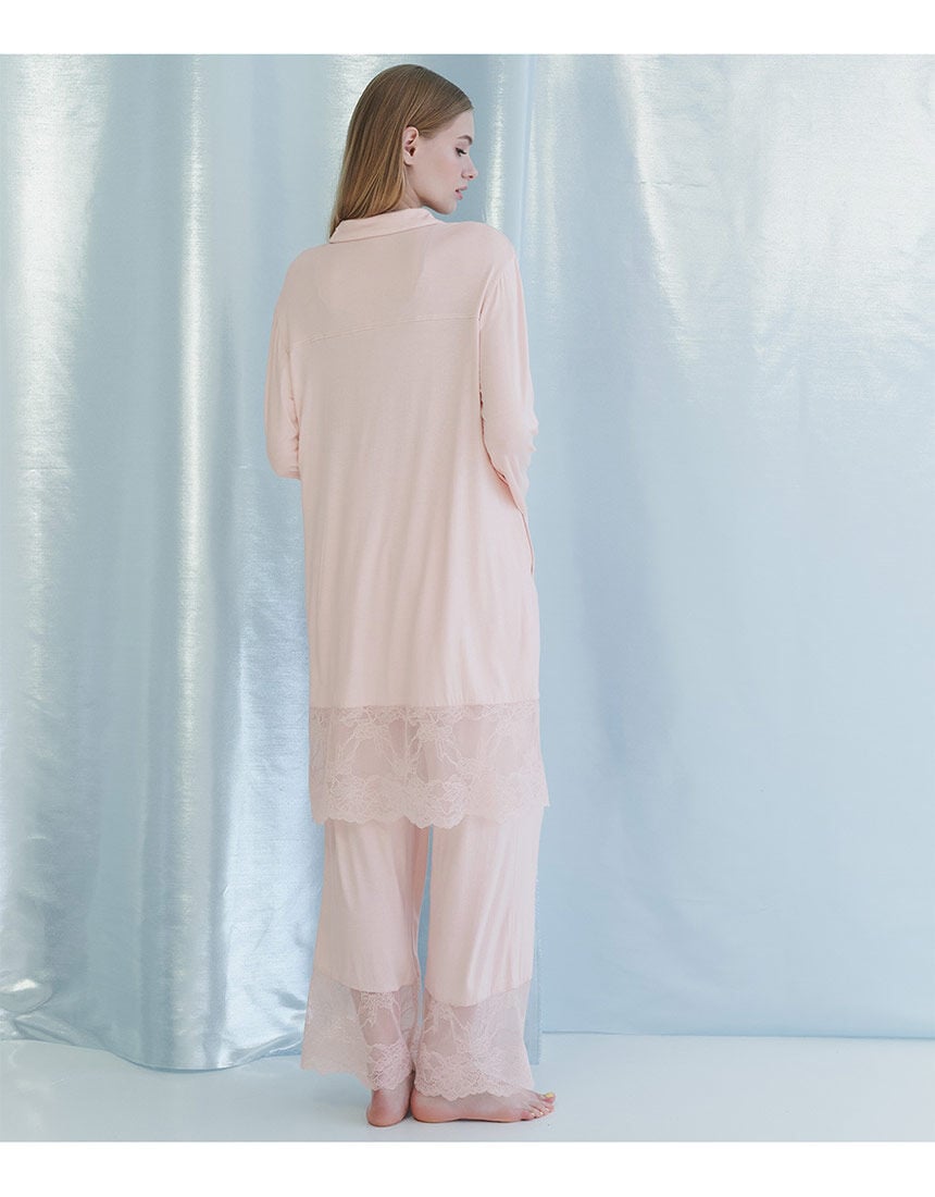 SALON by PEACH JOHN 【パジャマ】レーヨン混ストレッチ素材。とろみの