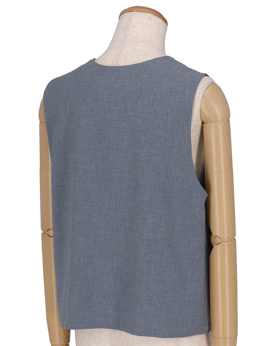 ワコール／らくラクパートナー 涼しげな織物素材の紳士ベスト メンズ