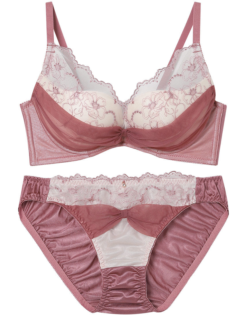 Lingè Noël ランジェノエル スモーキーヴェール ブラ＆ショーツセット