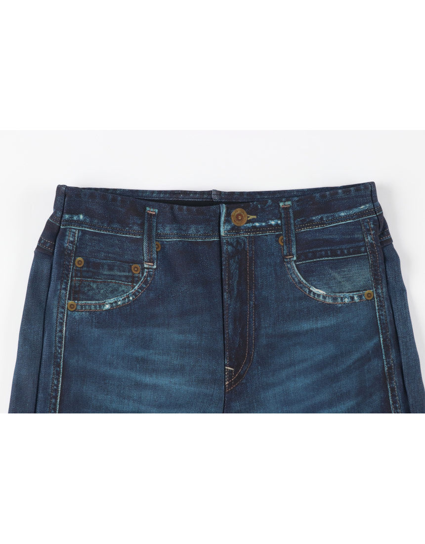 ワコール_カルソン 【あったか裏起毛】〈まるでデニム〉 ぐ〜ん