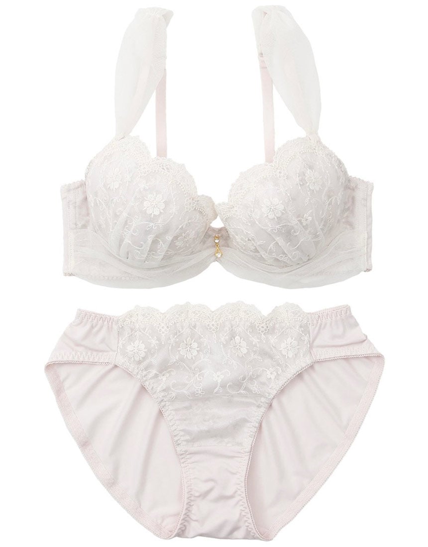 Lingè Noël ランジェノエル ジャスミンチュール ブラ＆ショーツセット