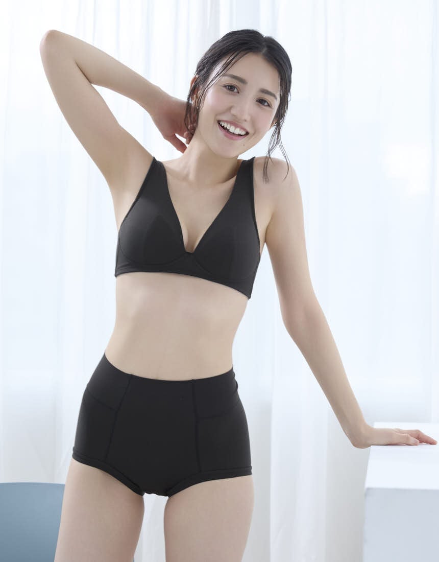 YOJOY 【ギフトBOX入り】ブラ＆サニタリーショーツセット ブラ