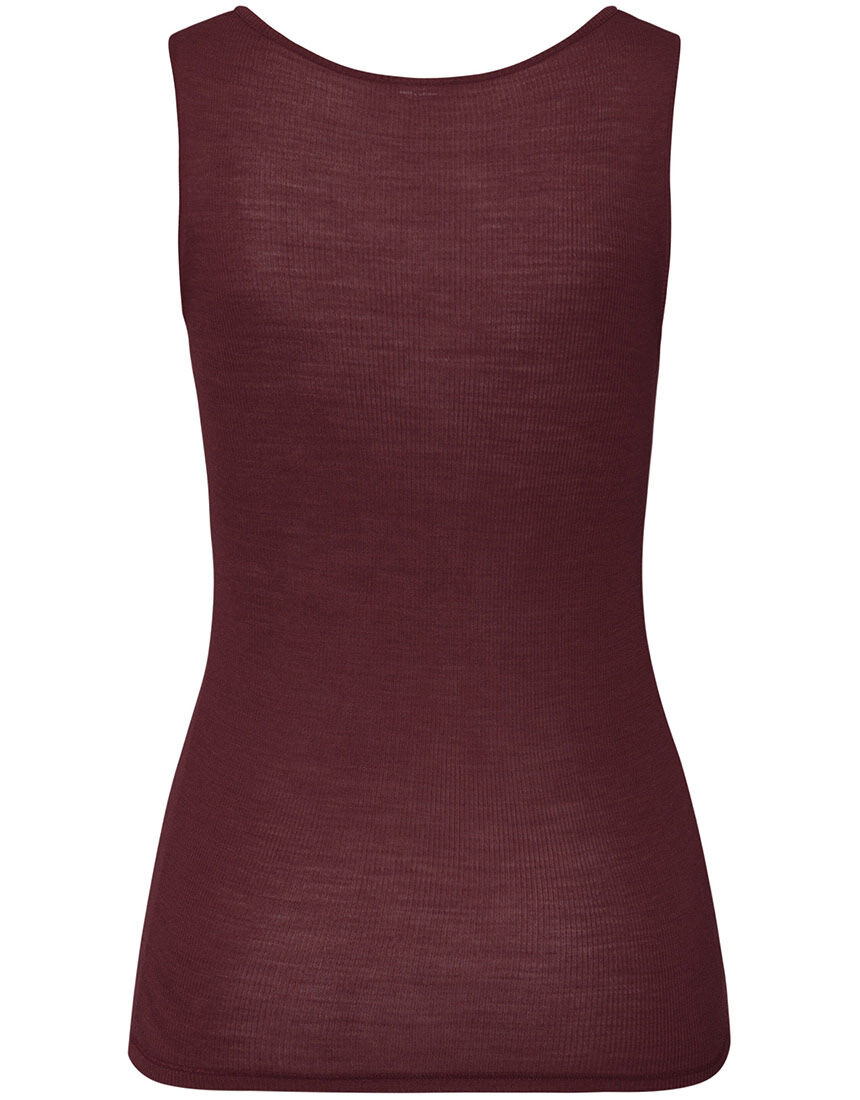 ハンロ 身生地ウール・シルク素材 タンクトップ UIH124｜ワコール直営