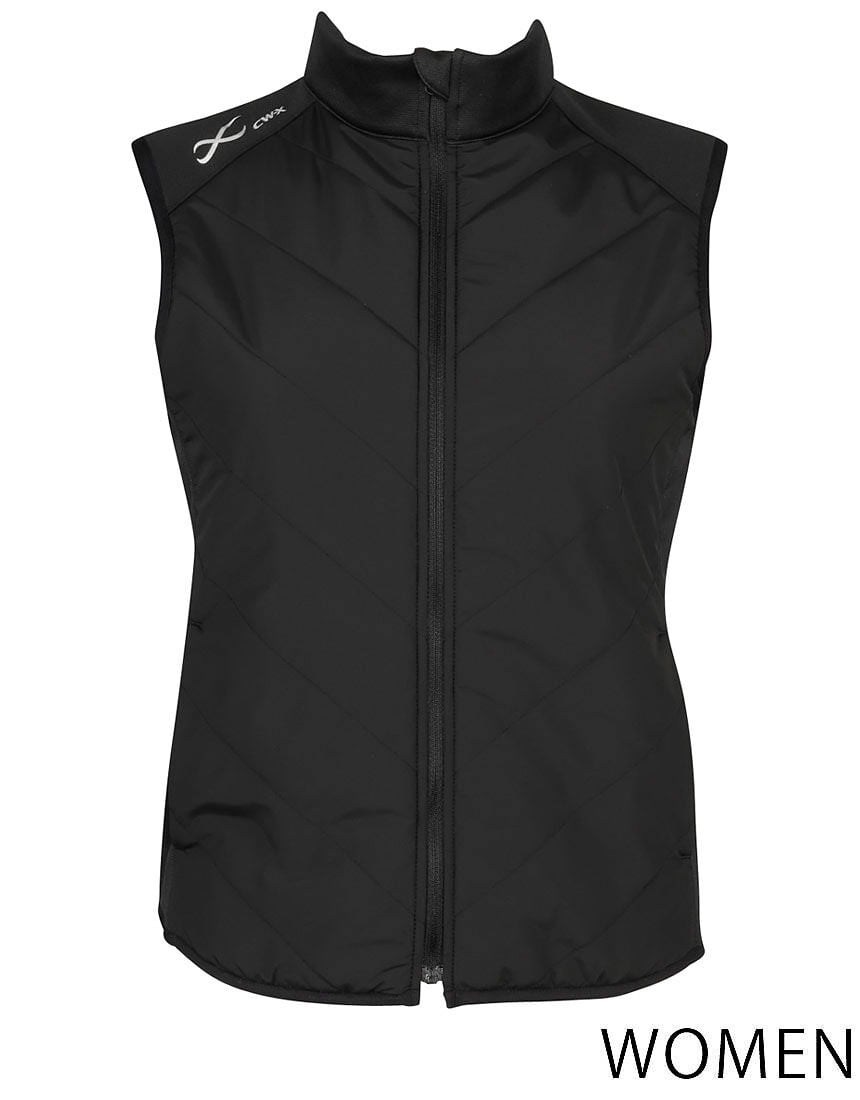 CW－X ウィメンズ｜ランニング中綿ベスト｜ アウター トップス