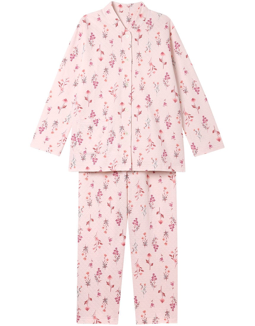 専用【ワコール】Ｔシャツ　花柄パジャマ　ルームウェア　心地よい綿100％　 新品 ワコール_キッズ やわらか綿100％天竺素材 男女児兼用