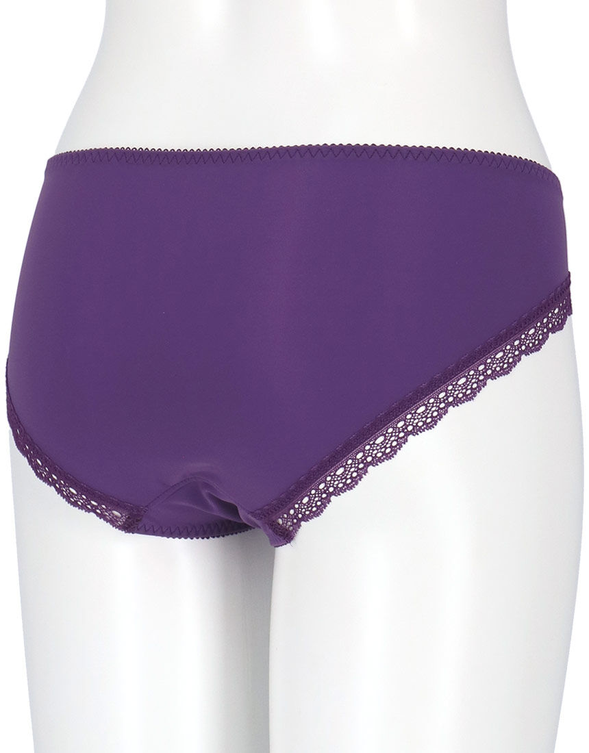 新品　未使用、マルコ　　ショーツ　M　イングローブラック&サクラショーツ紫M アンフィ ショーツ PMI153｜ワコール直営の公式下着通販サイト