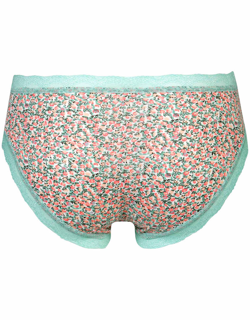 ワコール 【S〜3Lサイズ】無地＆プリント 綿混 ショーツ PPE244