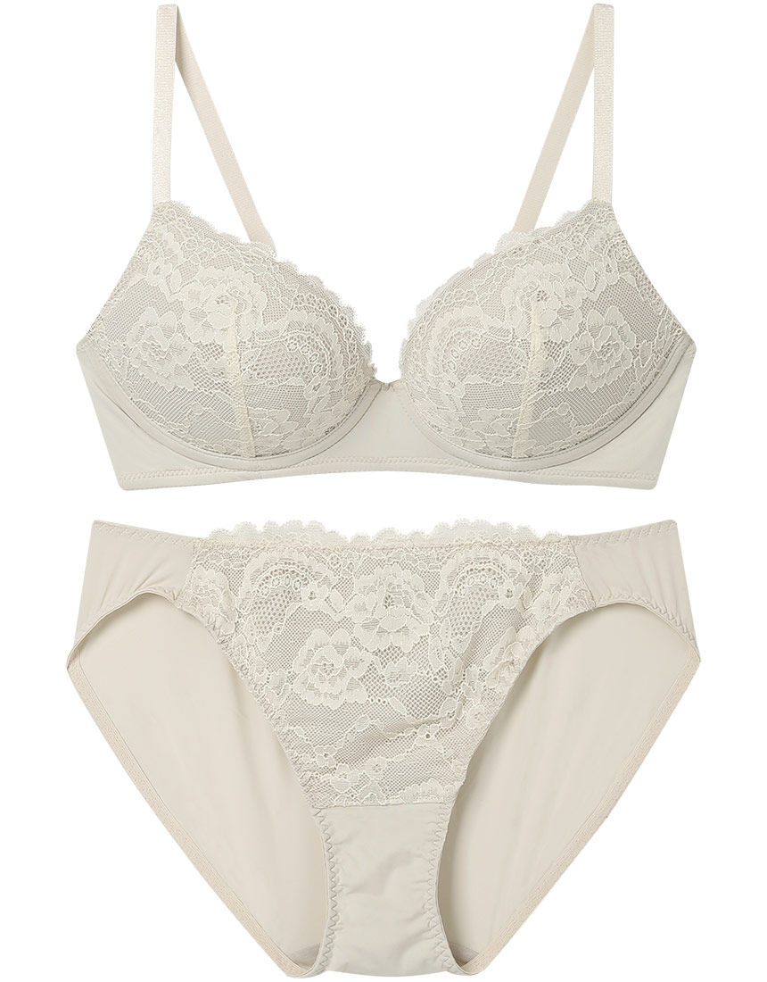 アンフィ ノンワイヤー ブラ＆ショーツセット BCC234｜ワコール直営の